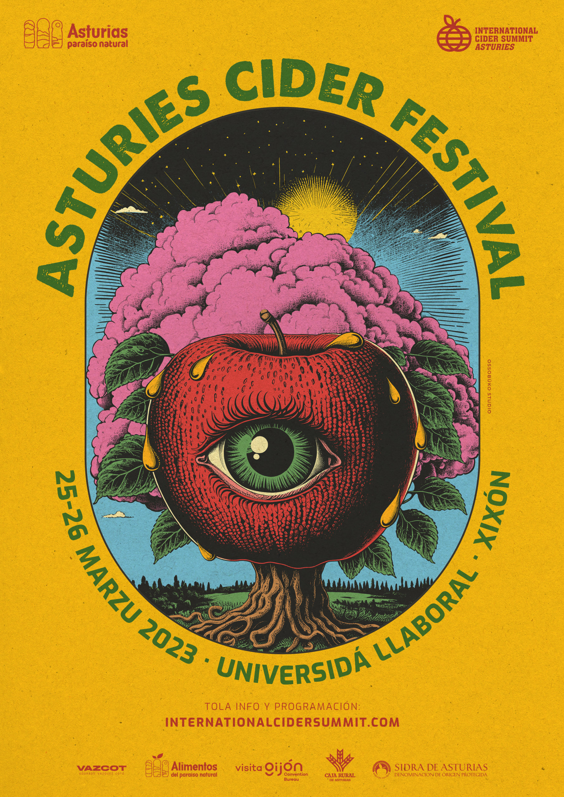 Cartel del Asturies cider festival